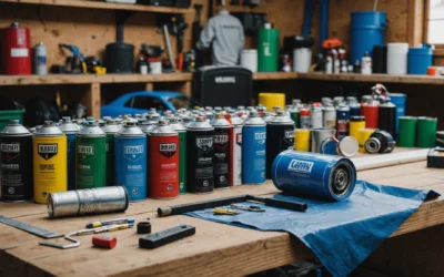 Comparatif des Meilleures Peintures Aérosol pour Voitures