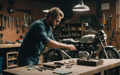 Guide Pratique pour Réparer les Rayures de Peinture sur une Moto