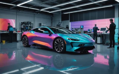 Couleurs et innovations : plongez dans l&rsquo;univers de la peinture automobile d&rsquo;aujourd&rsquo;hui