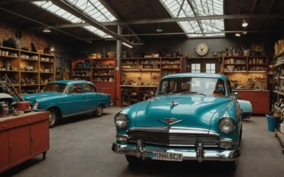 Secrets des ateliers vintage : la renaissance des peintures auto classiques