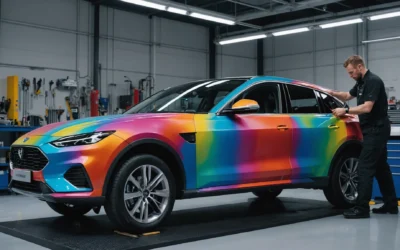 découvrez les innovations renversantes dans la peinture automobile