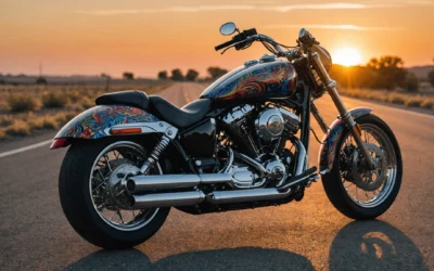 révélez votre style unique avec la peinture personnalisée moto