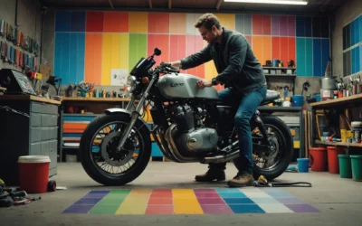 Dévoilez la couleur parfaite : choisir la meilleure peinture pour votre moto