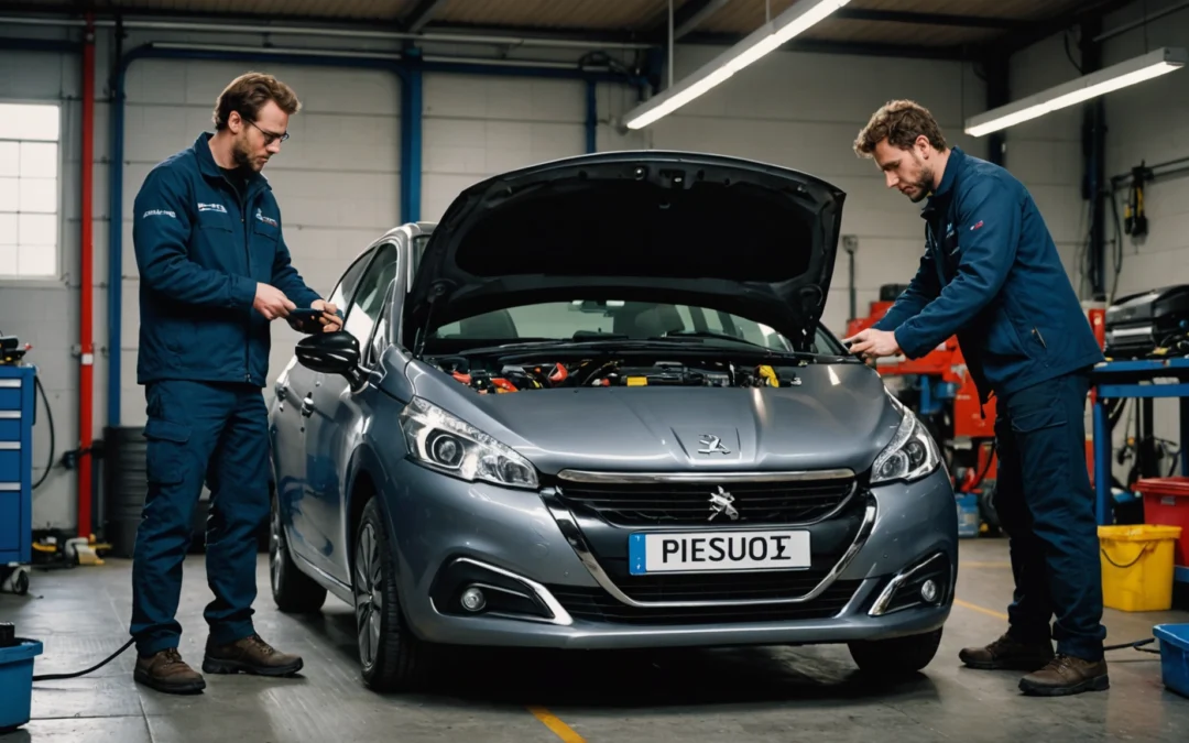 peugeot 208 defaut moteur faites reparer le vehicule